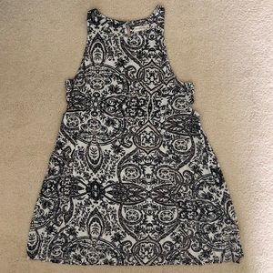 Abercrombie & Fitch printed sleeveless swing dress